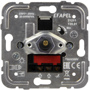 21211 Fényerőszabályzó, ferromágneses; hagyományos halogén izzókhoz, 500W